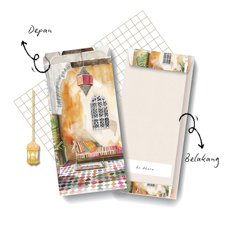 

A K A R A || Design Amplop Lebaran dll Isi 6 [ AK 007]