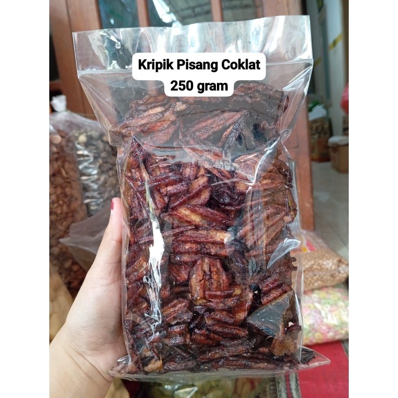 

Kripik pisang coklat