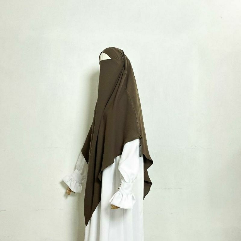 French Khimar Khadijah Mazen Anti UV by Tsurayya