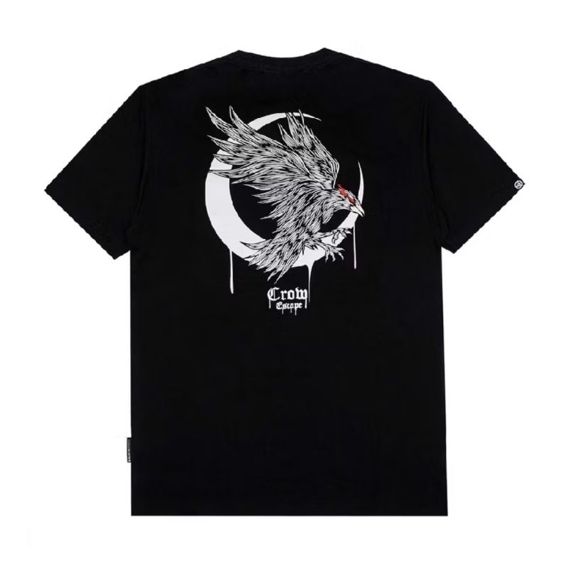T-SHIRT KAOS ESCAPERFECT CROW