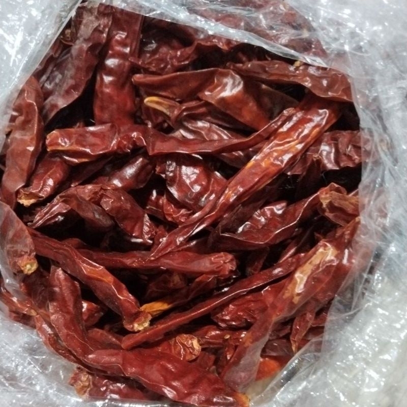 

10 kg cabe rawit teja kering di jamin pedas pol.