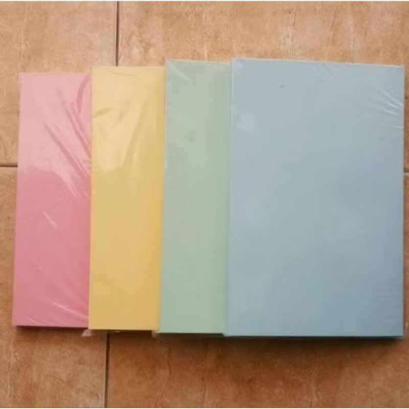 KARTON JILID FOLIO WARNA BC ISI 100 LBR / KARTON JILID WARNA BC F4