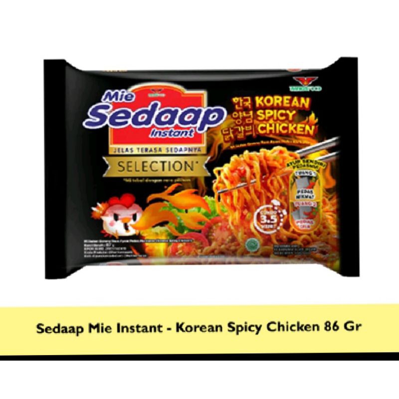 

sedap mie Korea spicy chicken 86gram
