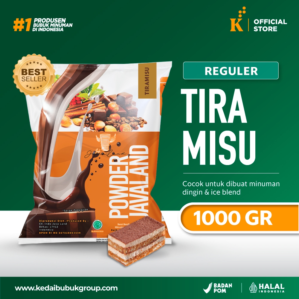 

Bubuk Minuman Bubble Tiramisu Javaland 1 kg