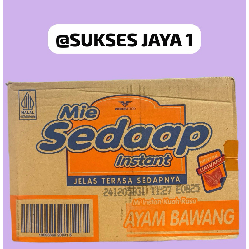

[1 DUS ISI 40 BUNGKUS] SEDAAP AYAM BAWANG