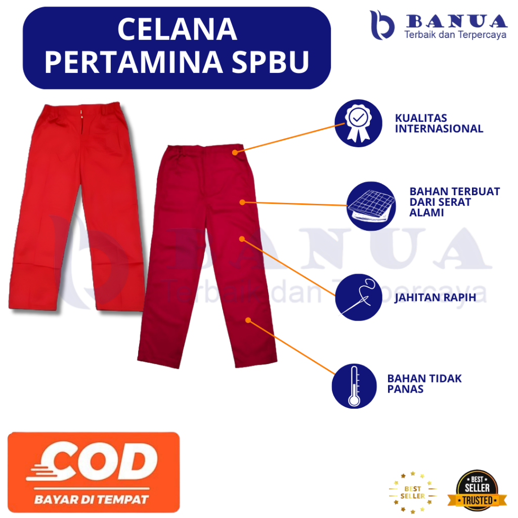 Seragam Spbu Operator | Baju Celana Spbu | Seragam Spbu Merah | Seragam Pertamina | Baju Spbu