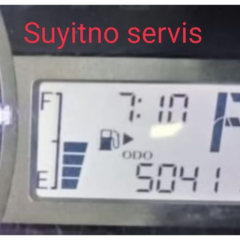 lcd  speedometer Avanza Xenia gratis pasang