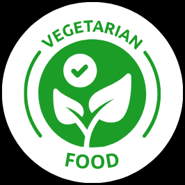 

Stiker Vegetarian Food