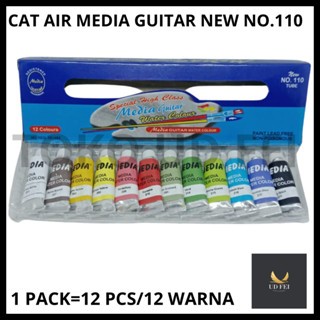 

(1 SET=12 WARNA) Cat Air Media Guitar/ Cat Air/ Cat AIR Media Guitar 110/ CAT AIR/ CAT LUKIS