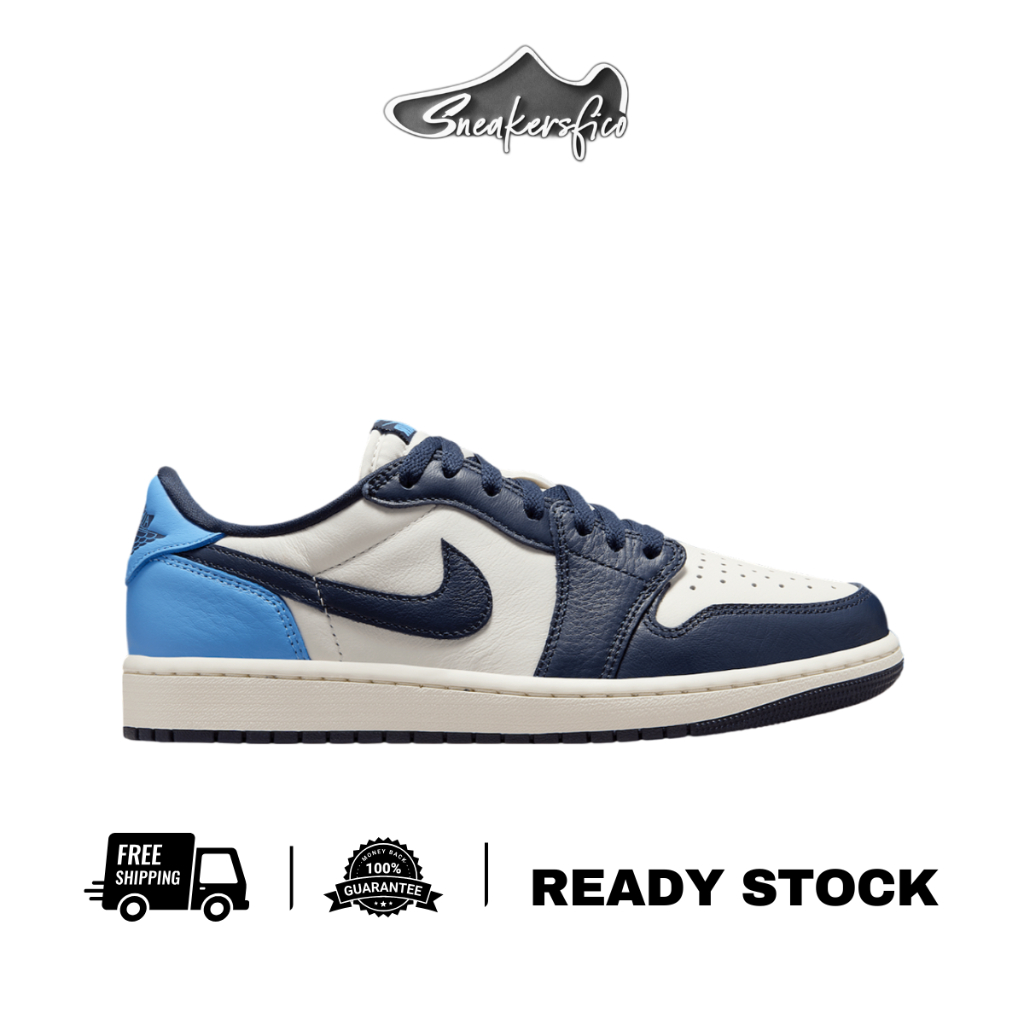 Air Jordan 1 Low OG Obsidian UNC