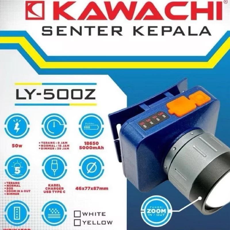

KAWACHI | SENTER KEPALA LY500Z | Senter Emergency | Senter Darurat