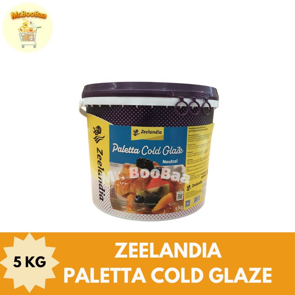 

Zeelandia Paletta Cold Glaze 5kg / Cake Decor Glaze 5 kg (PAIL)