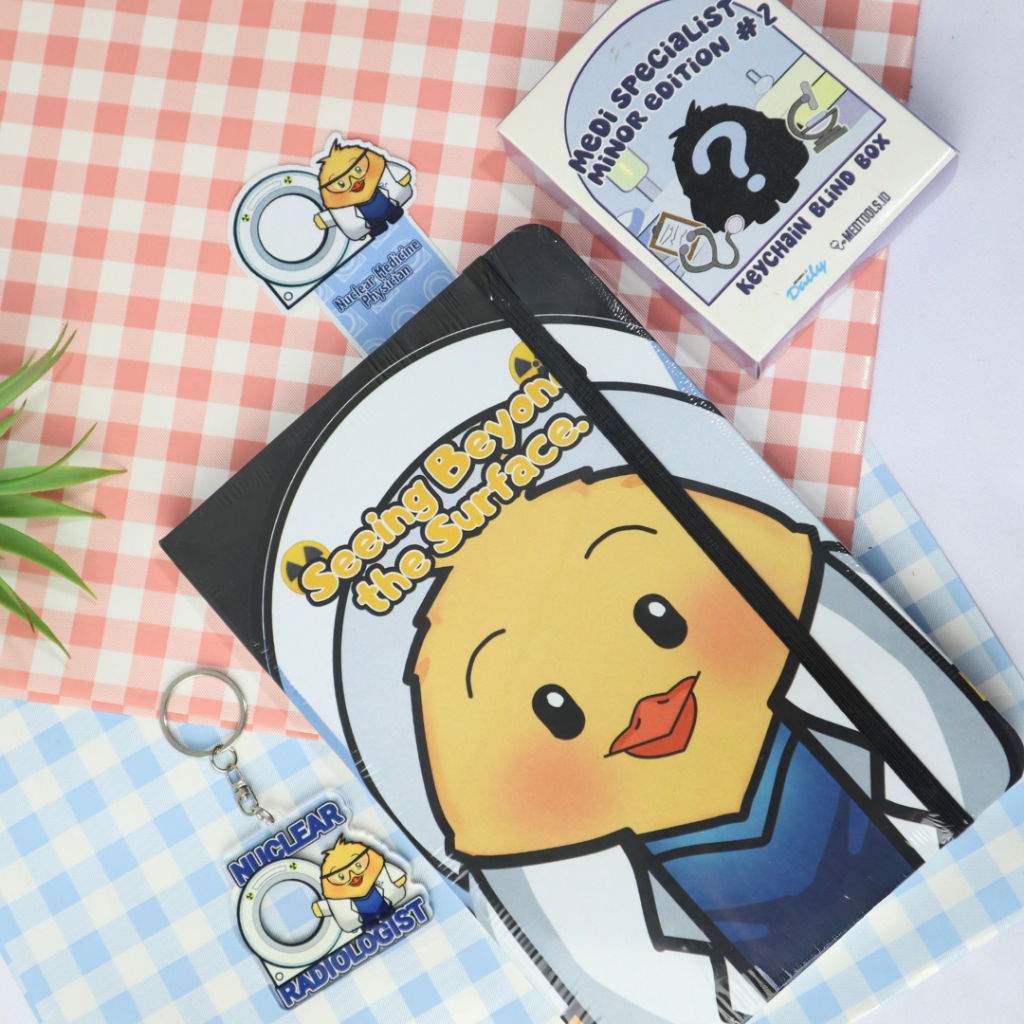 

RB Medi Specialist Packages [Paket dr. Spesialis Gantungan Kunci + Pembatas Buku + Notebook] -