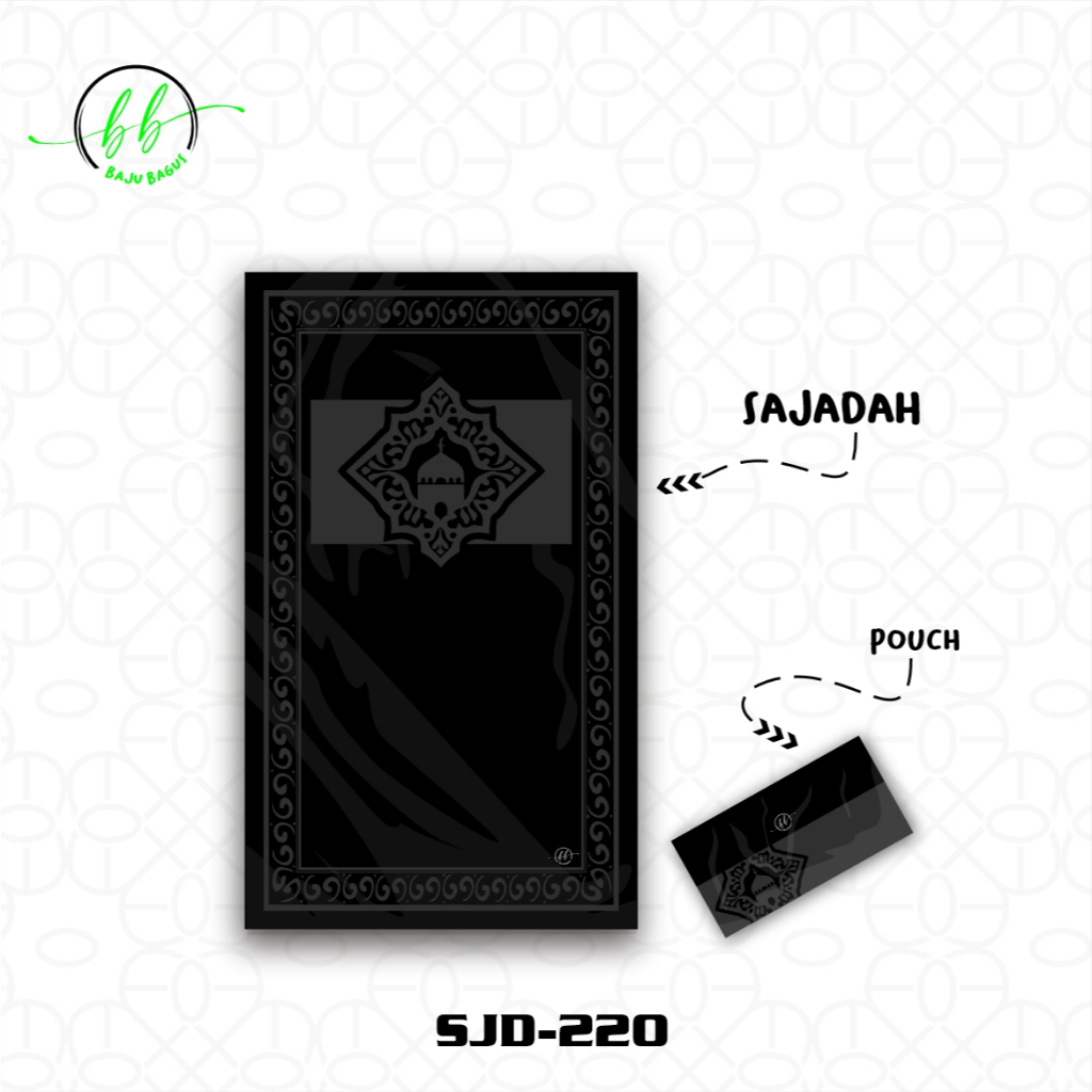 Sajadah Travel Sajadah Traveling Premium Custom Nama Travel Friendly Ringan Alat Sholat Motif Aesthe