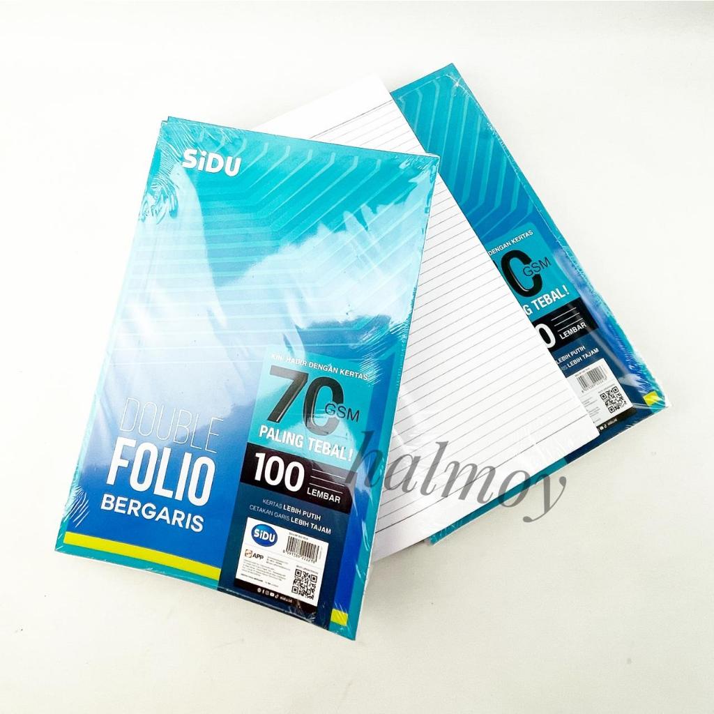 

KERTAS DOUBLE FOLIO BERGARIS SINAR DUNIA 70 GSM ( 100 PCS )