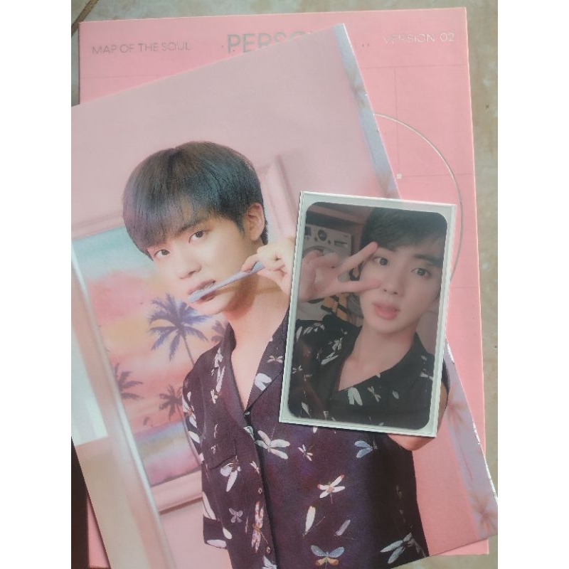 wts photocard official bts seokjin persona