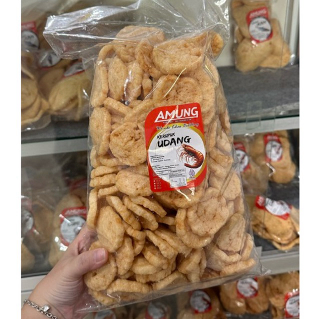 

Kerupuk Koin Kerupuk Amung 500gr oleg oleh asli Belitung