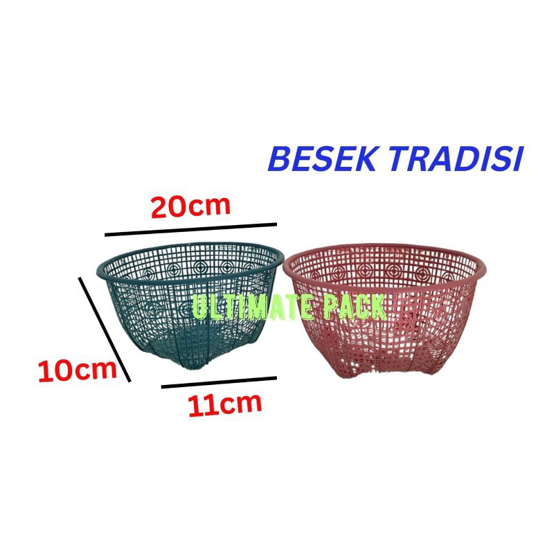 Besek Telor 1LUSIN Keranjang Plastik