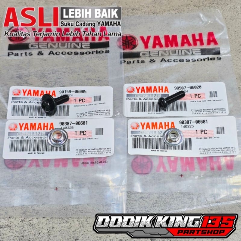 BAUT + BOSH COLLAR BODY BELAKANG SAMPING TENGAH SET F1ZR FIZR SS TWO VEGA R LAMA ORIGINAL YAMAHA GEN