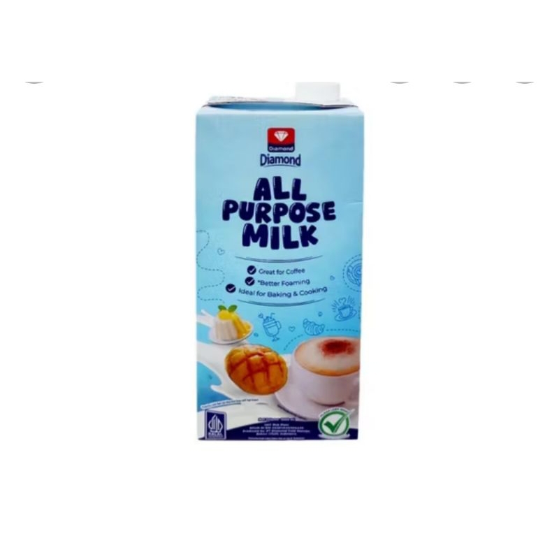 

Diamond Milk All Purpose 1 Liter Susu