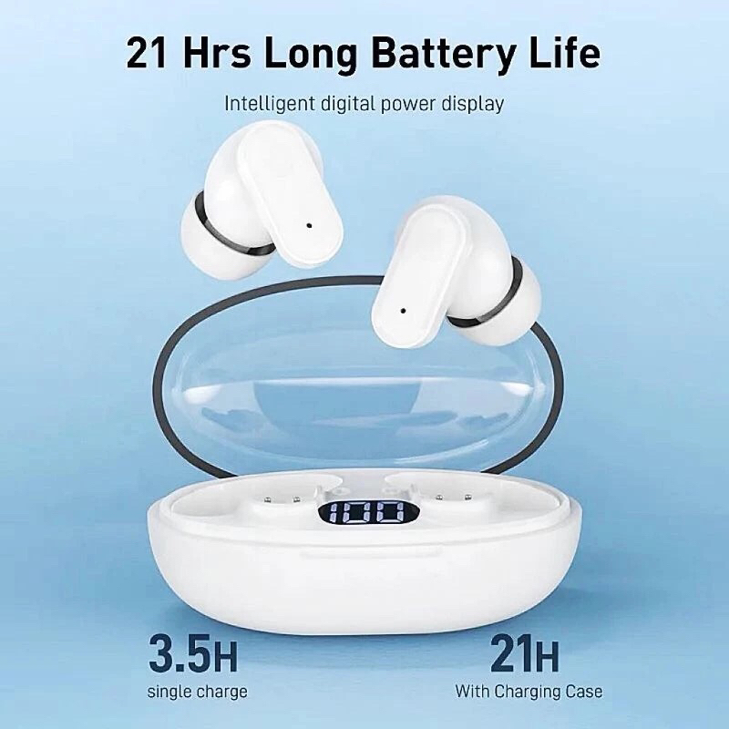 Earphone Headset Bluetooth TWS Super Bass S-460