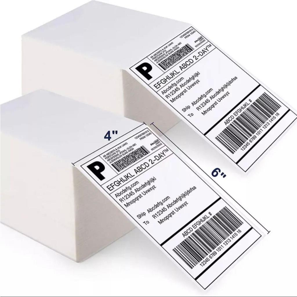 

Ay00! Label Thermal Kertas Lipat 100x150 500Pcs