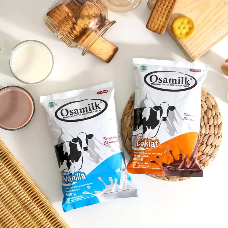 

Osamilk Rasa Vanilla & Coklat