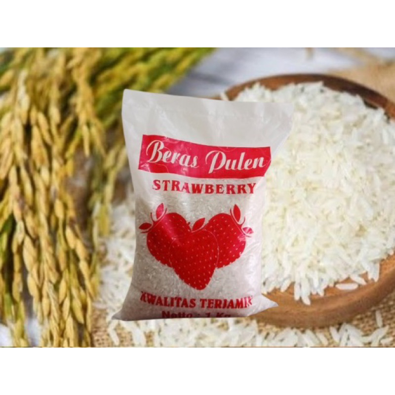 

Beras Premium Pulen Strawberry 1kg