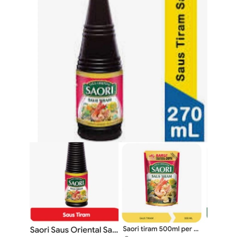 

saori saos tiram teriyak 135ml
