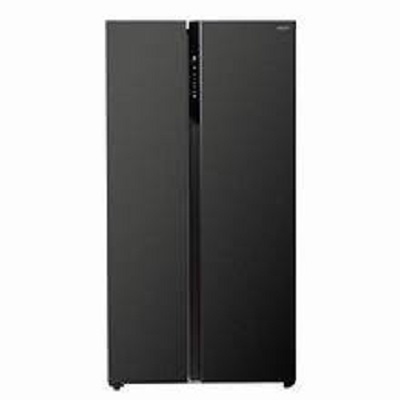 KULKAS/SIDEBYSIDE/AQUA/INVERTER/630LITER/AQR-695IM(GB)/BLACK