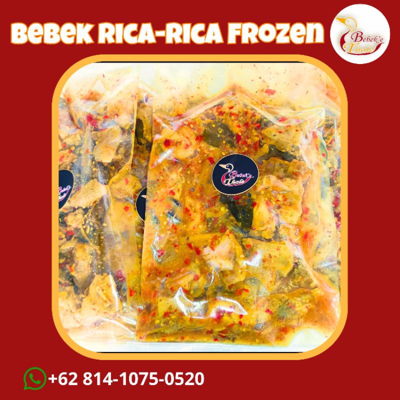 

BEBEK RICA-RICA FROZEN 1 EKOR