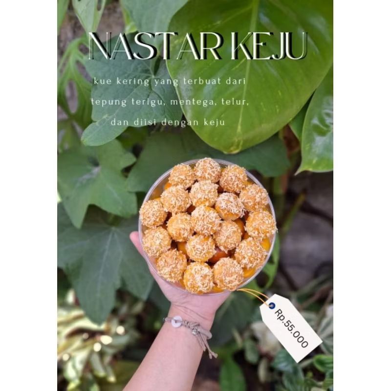 

Nastar Keju Premium Handmade 500 Gr