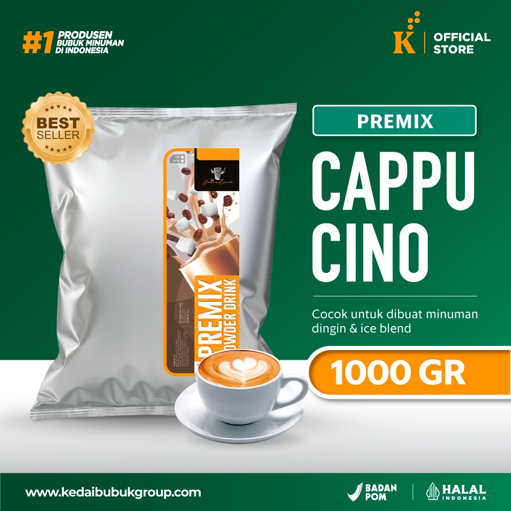 

Powder Cappucino Mix Bubuk Minuman Bubble Drink Javaland 1 kg