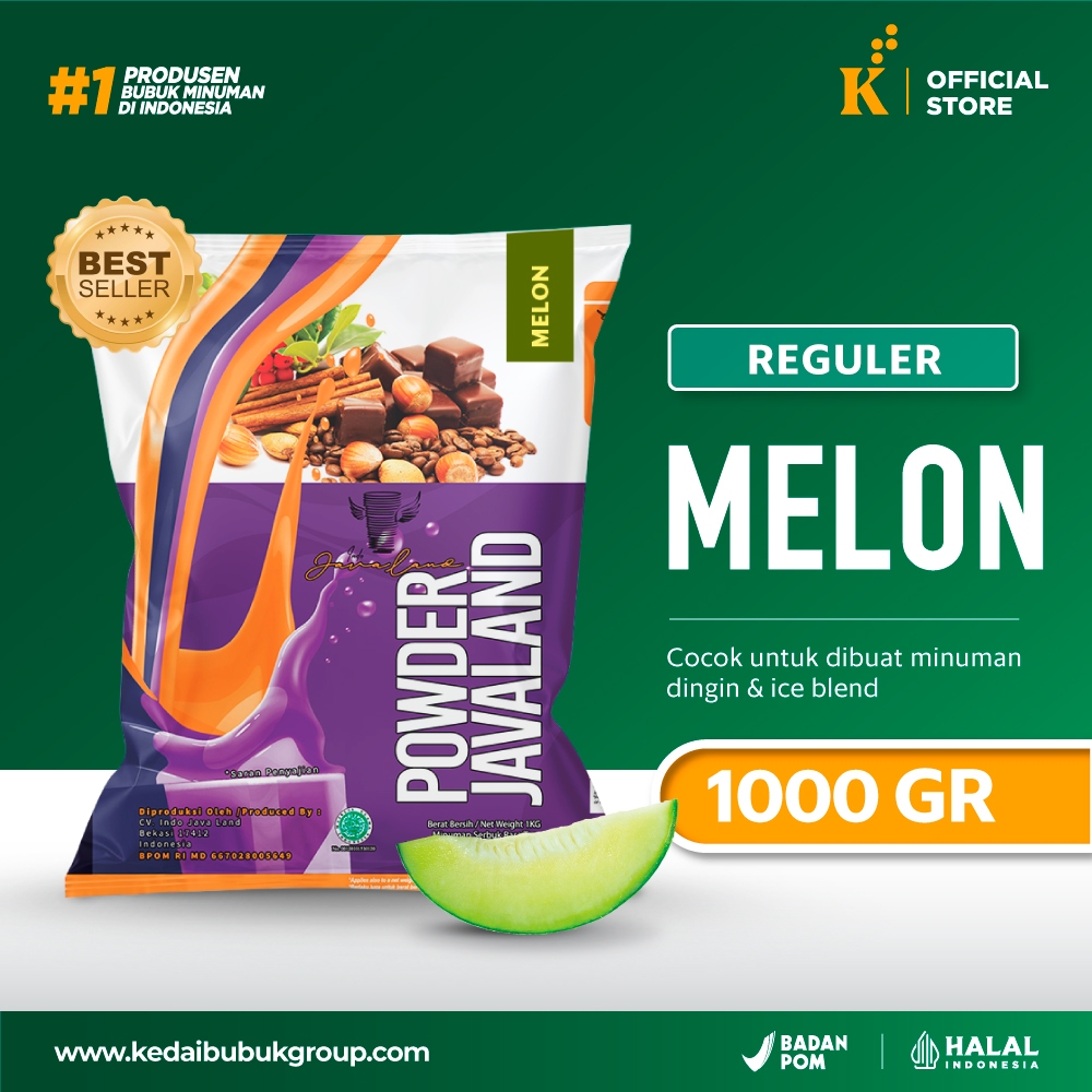 

Bubuk Minuman rasa Melon 1 kg - Javaland