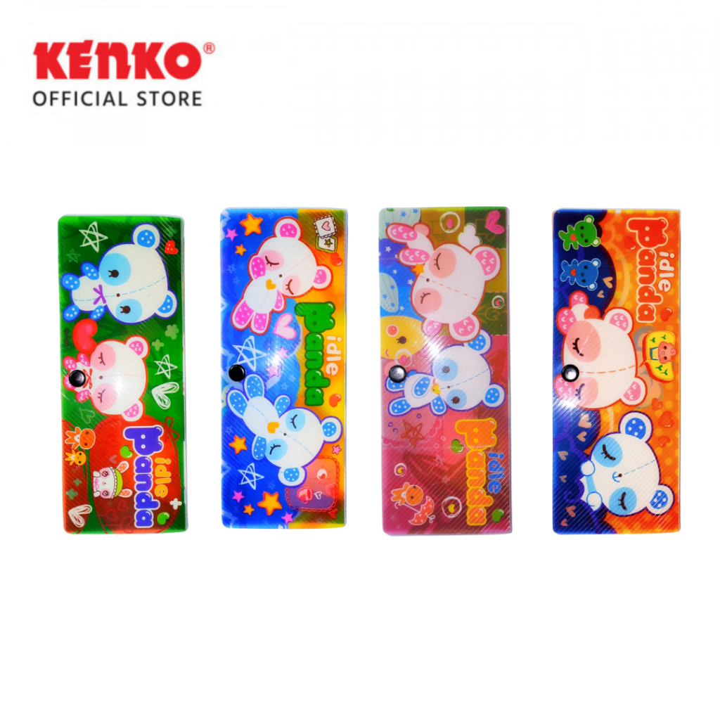 

KENKO PENCIL CASE/ TEMPAT PENCIL PC-0717 PVC RANDOM CORAK