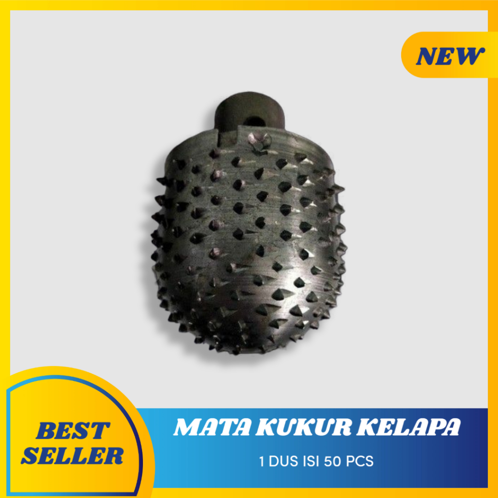 MATA KUKUR KELAPA - Kepala Parutan Besi - Kepala Kukur Kelapa - Kukuran Kelapa Besi. [A][#KUKUR]