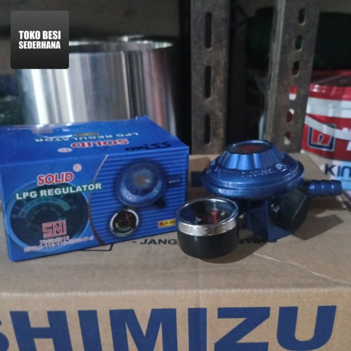 Regulator Gas LPG Tekanan Rendah RLP-552 SOLID