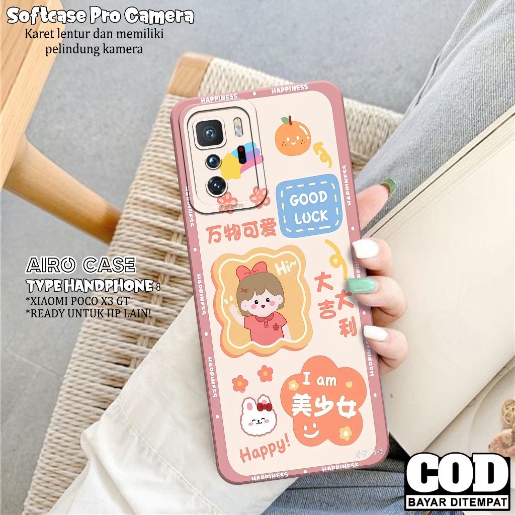 Case XIAOMI POCO X3 GT - Softcase XIAOMI POCO X3 GT - Fashion Case KARTUN - Casing XIAOMI POCO X3 GT