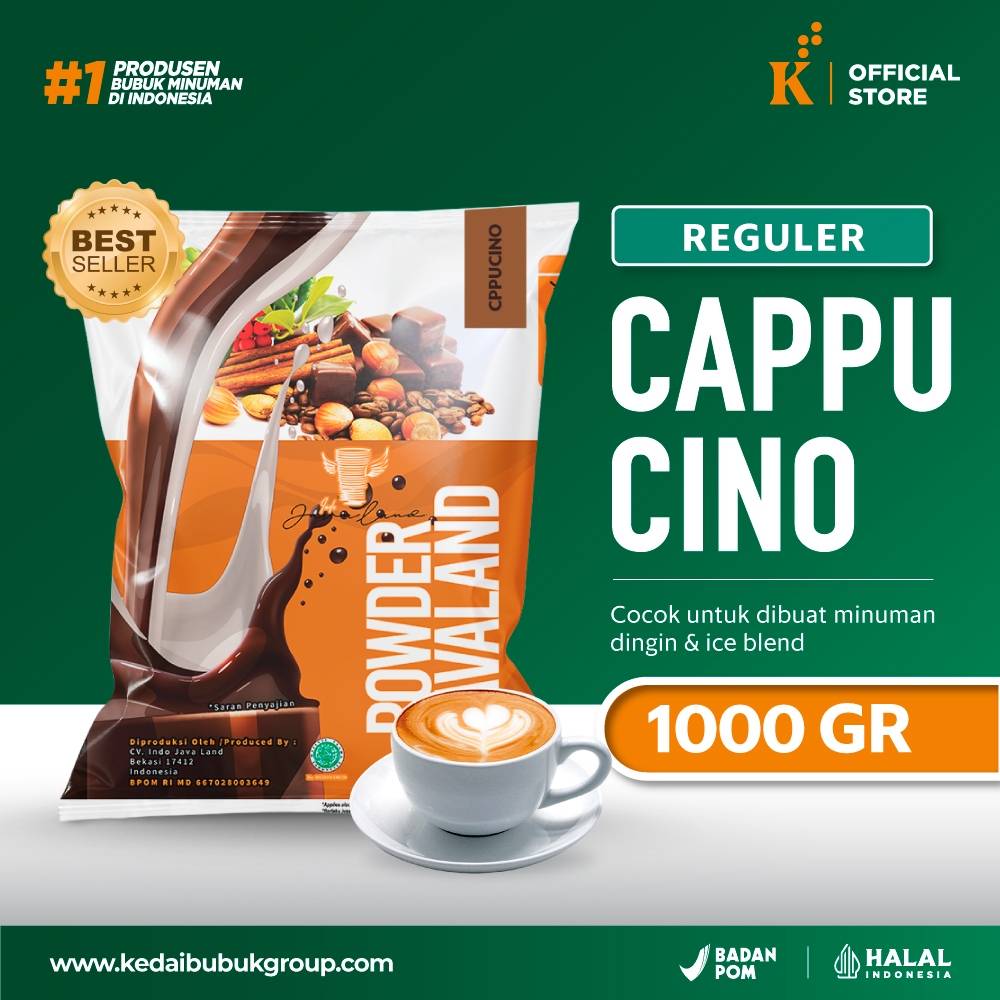 

Bubuk Minuman Bubble Drink Rasa Cappucino Javaland