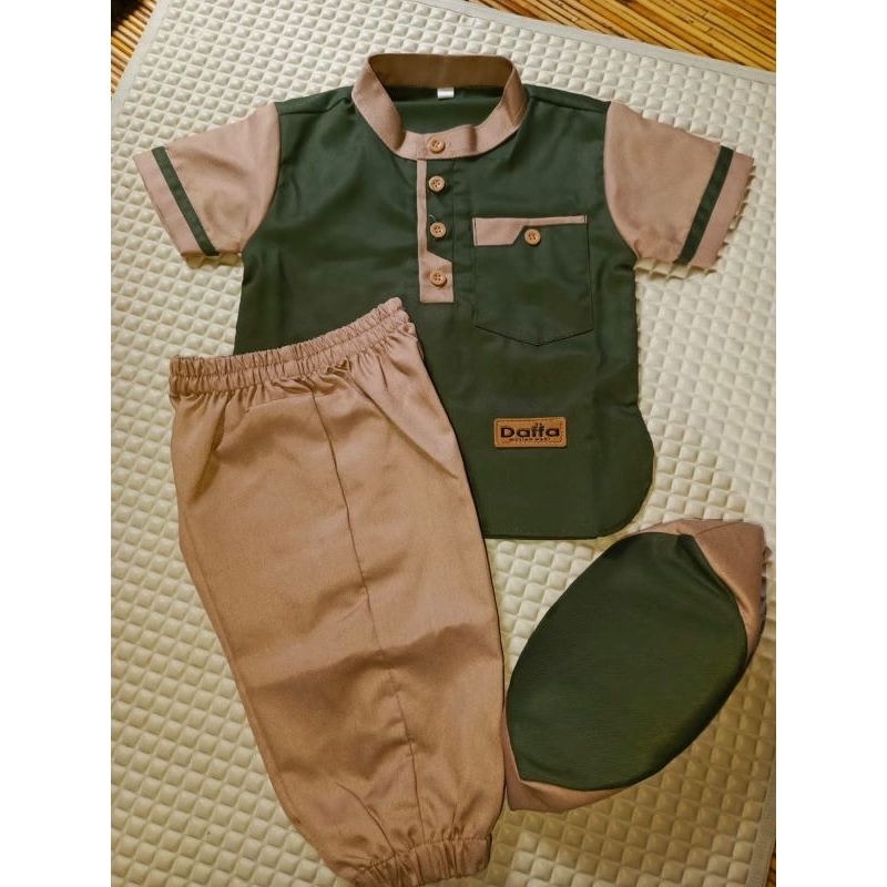 BAJU KOKO ANAK DAFFA COLLECTION TERBARU UMUR 0-7 BULAN