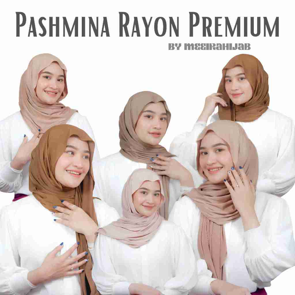 Pashmina Rayon Turkey Shawl Premium Pashmina Jersey Flowy Hijab Pashmina Kaos Jersey / Pashmina Turk