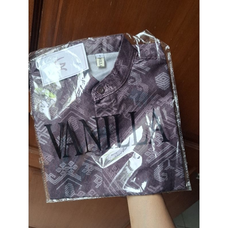 KOKO ANAK Vanilla Hijab Brunede Burgundy size S ( series Syifa vanilla hijab )