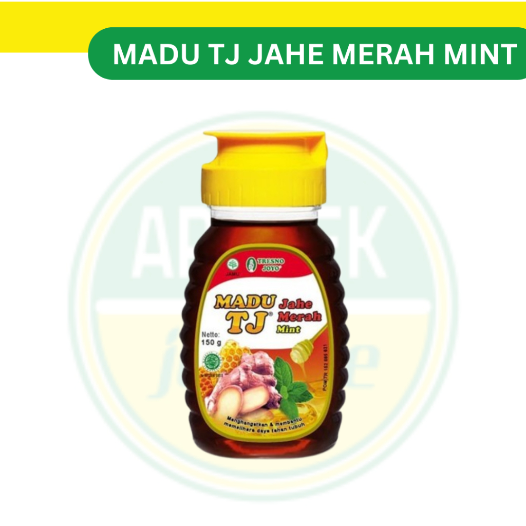 

Madu TJ Jahe Merah Mint 150g