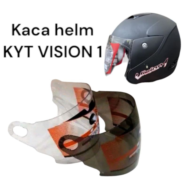 (NDR1) Kaca helm KYT vision 1 all varian visor  Helm KYT
