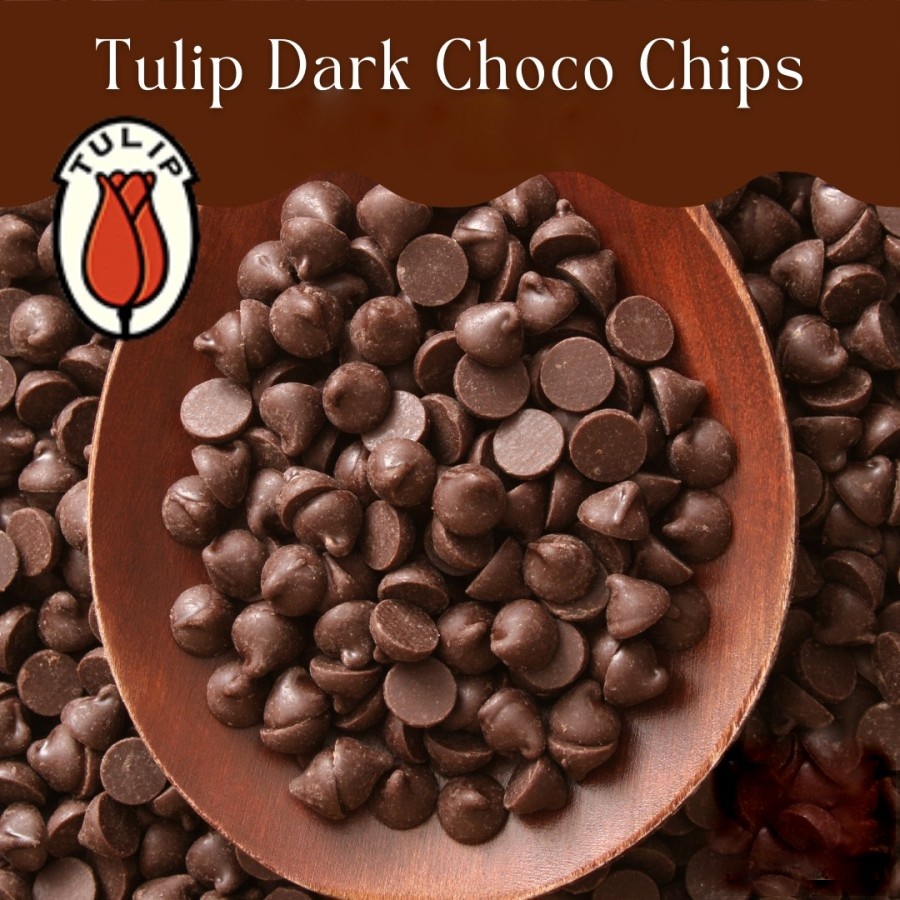 

TULIP CHOCO CHIP CHOCOCHIPS 500G / CHOCO CHIPS TULIP ORIGINAL REPACK