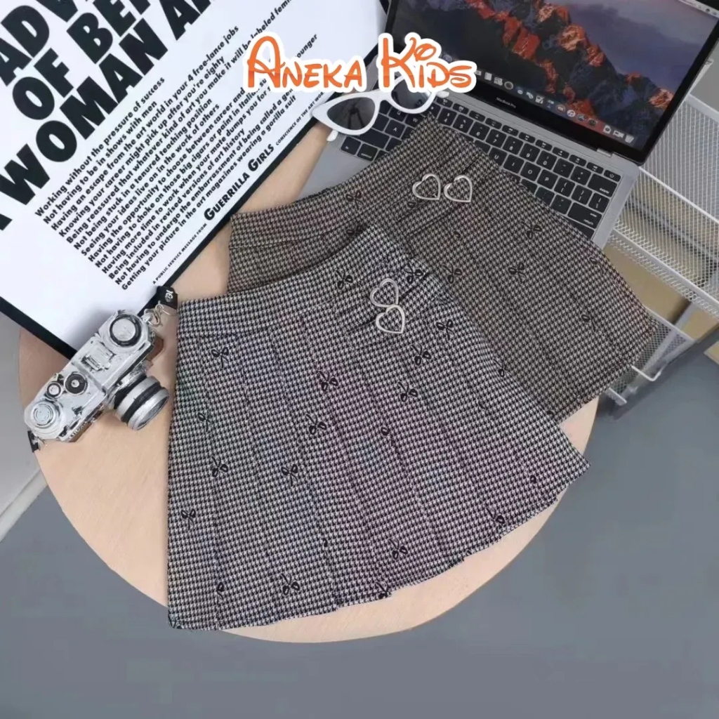 Rok Pendek Anak Perempuan / Rok Pendek Korean Style Anak-Anak