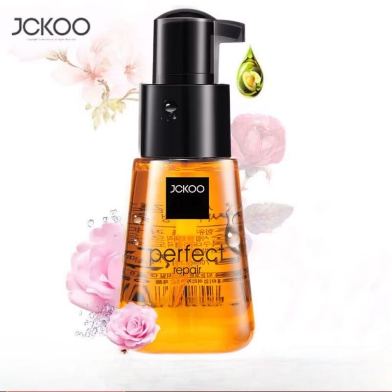 JCKOO Korean Perfect Hair Repair Serum/ Serum Vitamin Rambut Ellips 70 ML