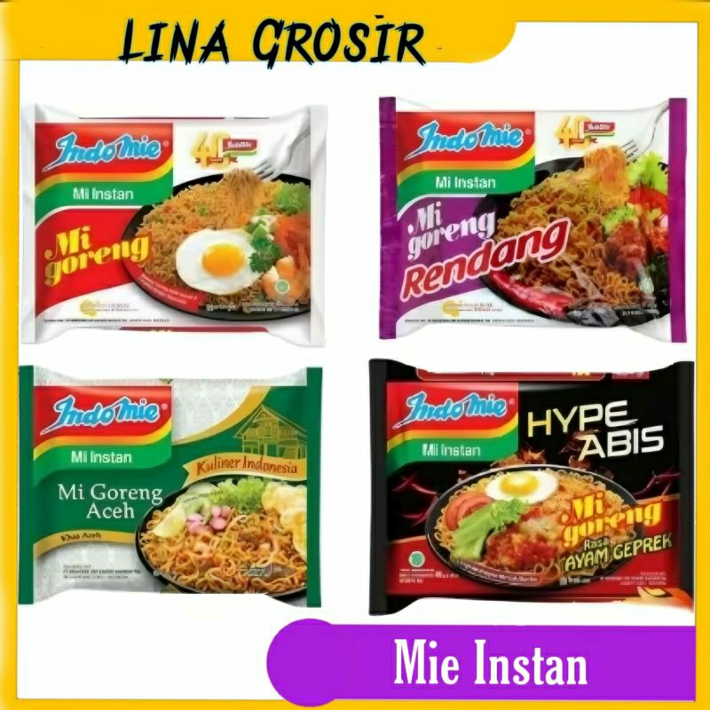 

INDOMIE GORENG ALL VARIAN
