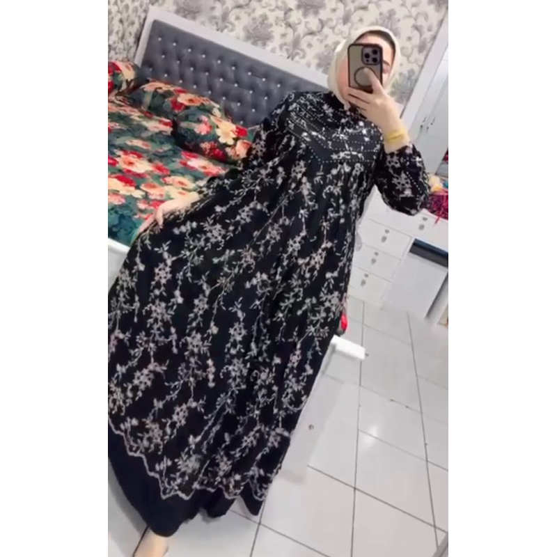 Gamis Salvina Renda Canda Terbaru