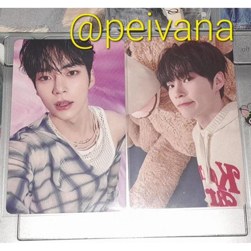 HANBIN YURA YURA PHOTOCARD ZEROBASEONE OFFICIAL